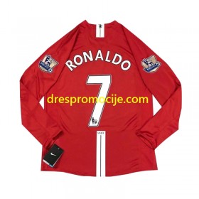 Manchester United Cristiano Ronaldo 7 2007 Dres Retro Domaći Dugim Rukavima